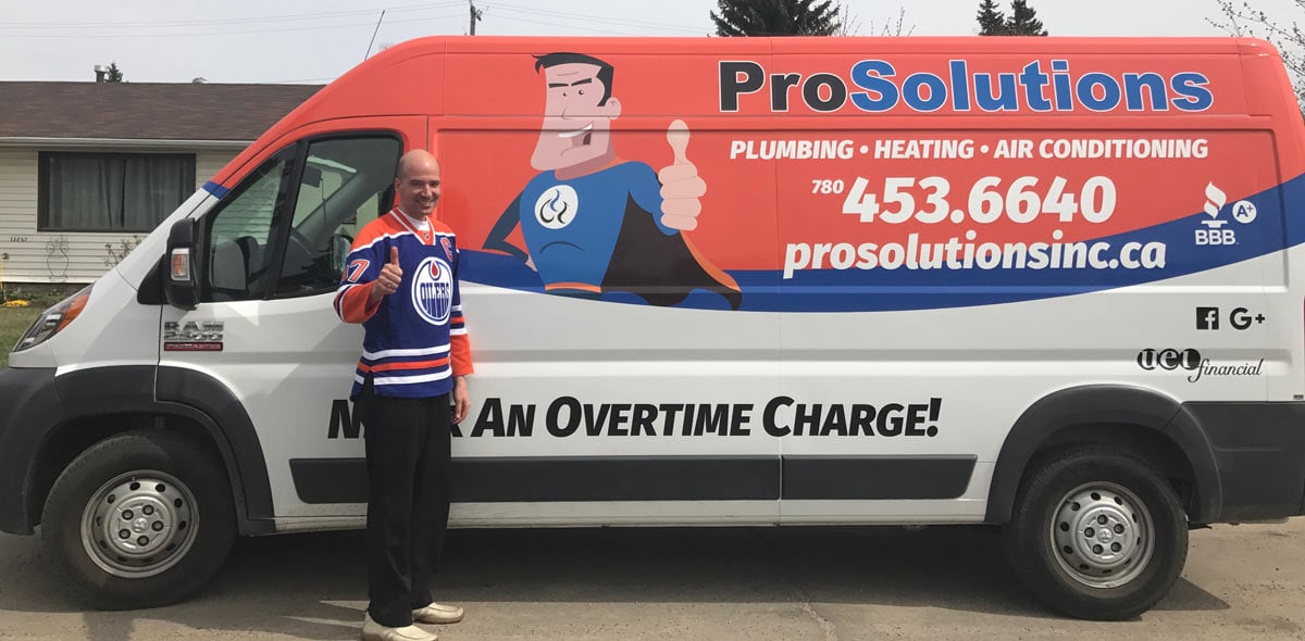 For over 30 years, ProSolutions Plumbing, Heating & Air Conditioning has been a #1 rated HVAC repair, maintenance & installation company in Edmonton.