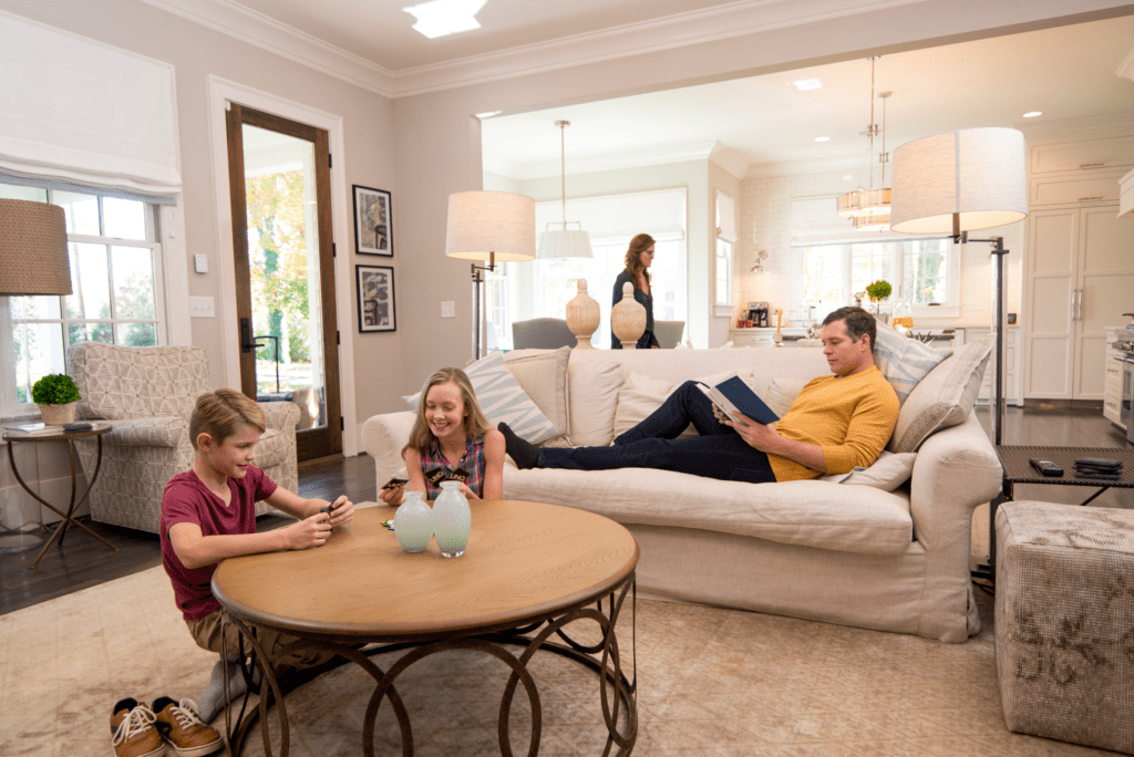 family relaxing at home ⋆ ProSolutions Inc
